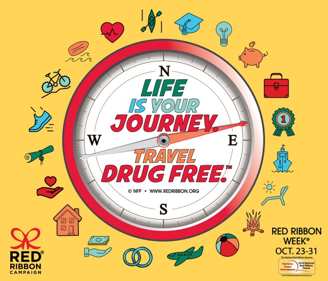 Red Ribbon Week encourages drug/alcohol-free lifestyles