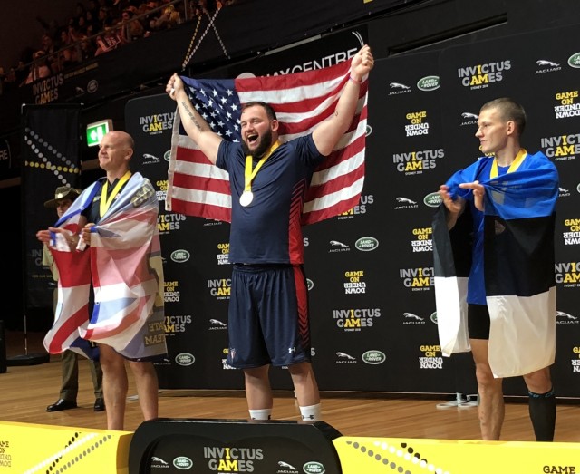 2018 DoD Warrior Games Ultimate Champion looks to make his mark down under