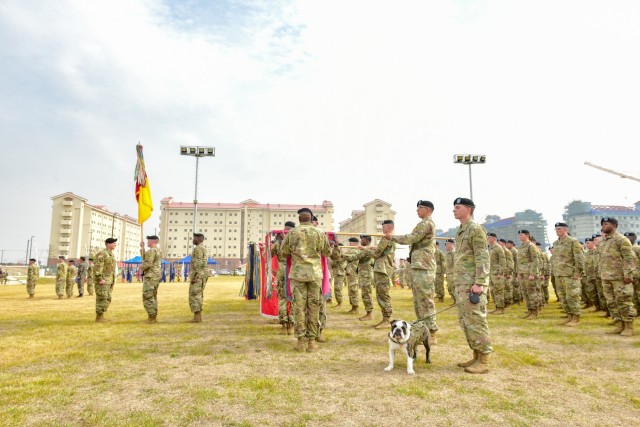 'Bulldog' brigade arrives to the Republic of Korea