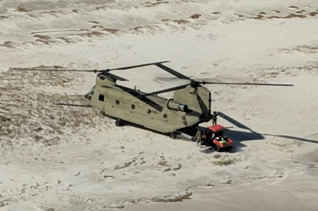 NY National Guard deploys Soldiers, helicopters in Hurricane Michael response mission