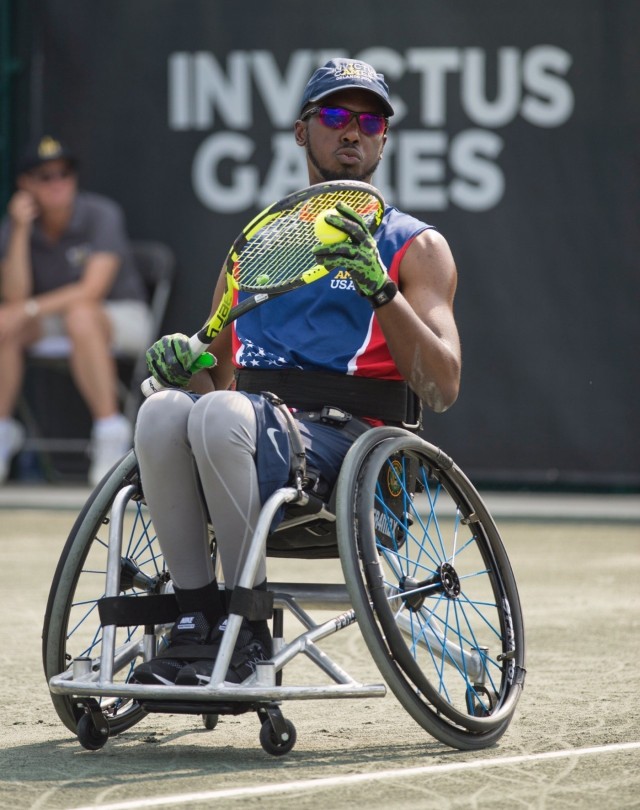 Sgt. Roosevelt Anderson, Jr: Ace and grace on and off the court