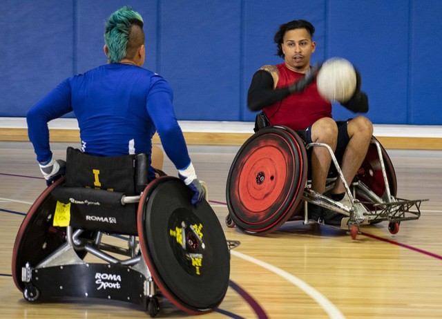 Retired Soldiers bring love of wheelchair rugby to Invictus Games