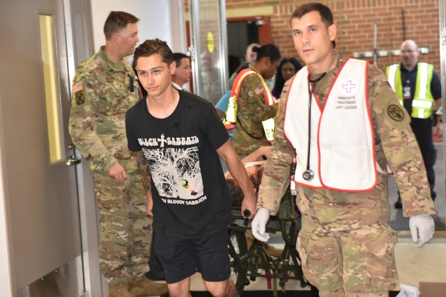 Womack conducts MASCAL exercise
