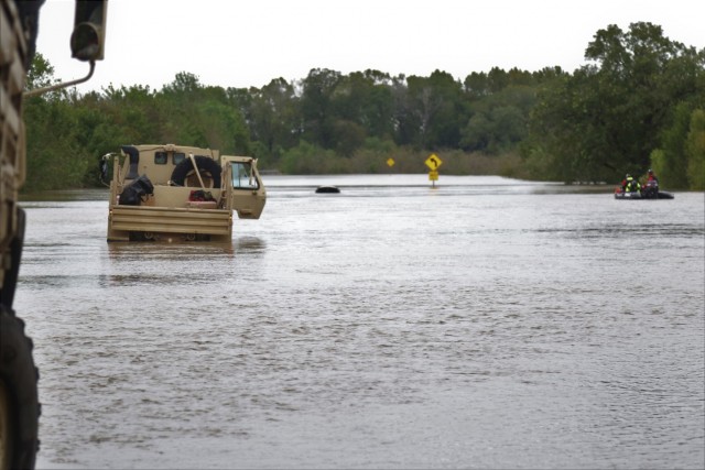 Texas National Guard partners with local authorities in response to Texas floods