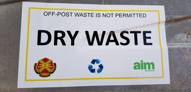 New stickers on dumpsters
