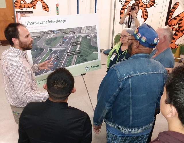 WSDOT shares information on I-5 widening project along JBLM