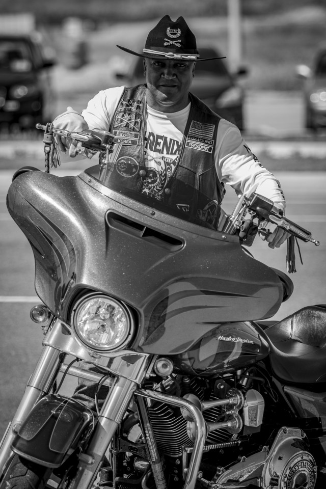 Buffalo Soldiers Motorcycle Club Support Patriot Day Ruck