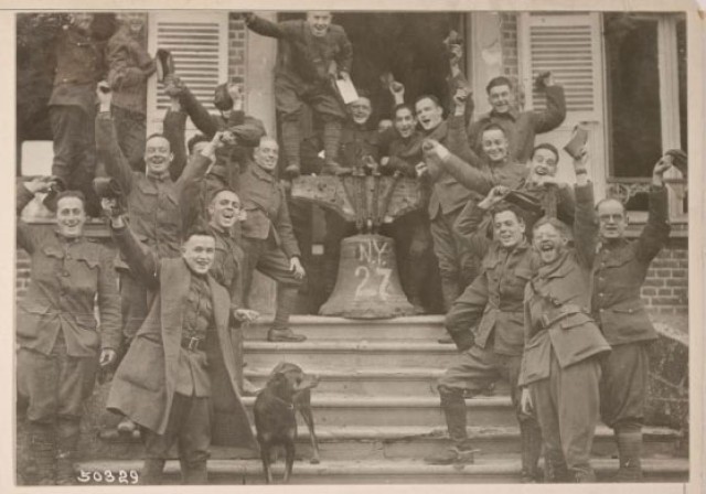 Soldiers of the New York National Guard's 27th Division
