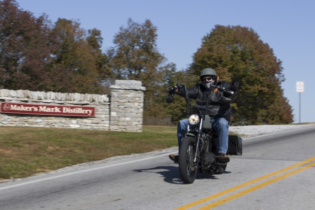 Fourth Cavalry Brigade motorcyclists ride for safety