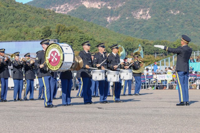 U.S. Army Soldiers and KATUSAs bring the Eighth Army experience to the Republic of Korea 16th Ground Forces Festival