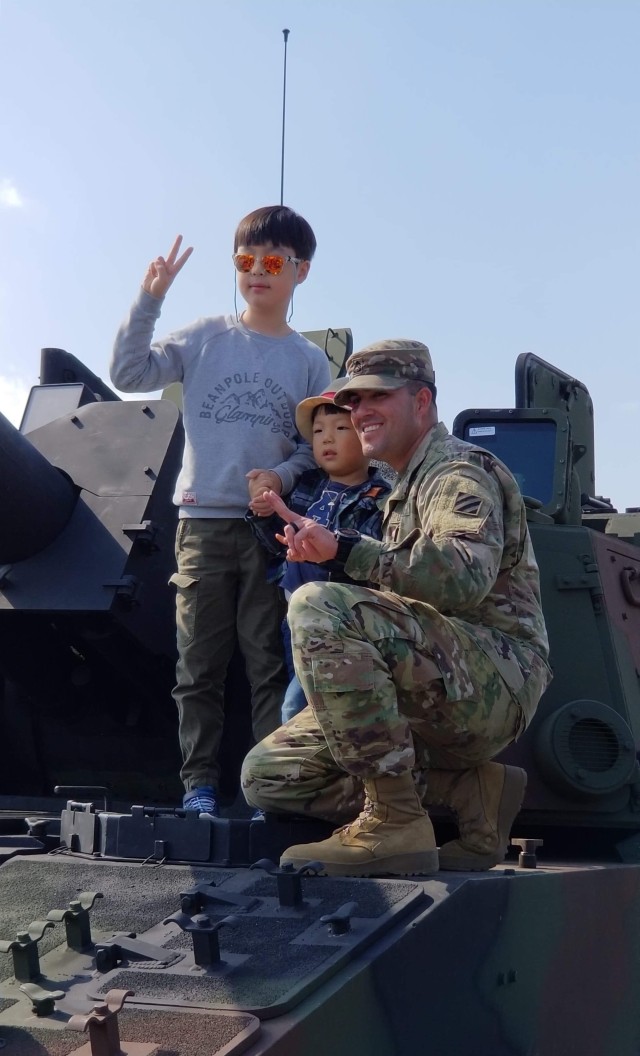 U.S. Army Soldiers and KATUSAs bring the Eighth Army experience to the Republic of Korea 16th Ground Forces Festival