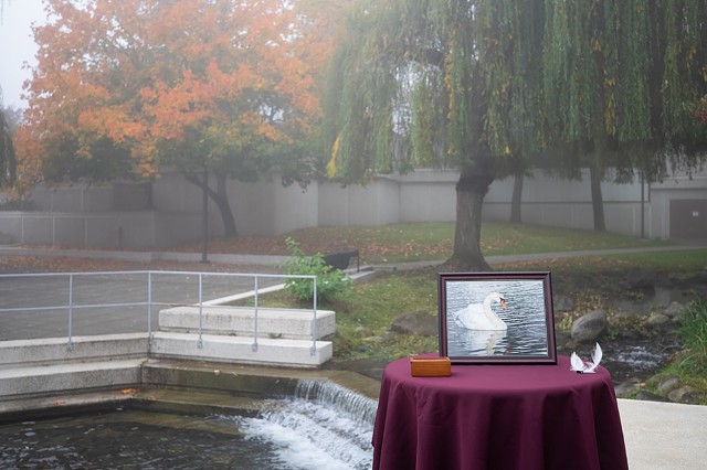 Madi memorial display