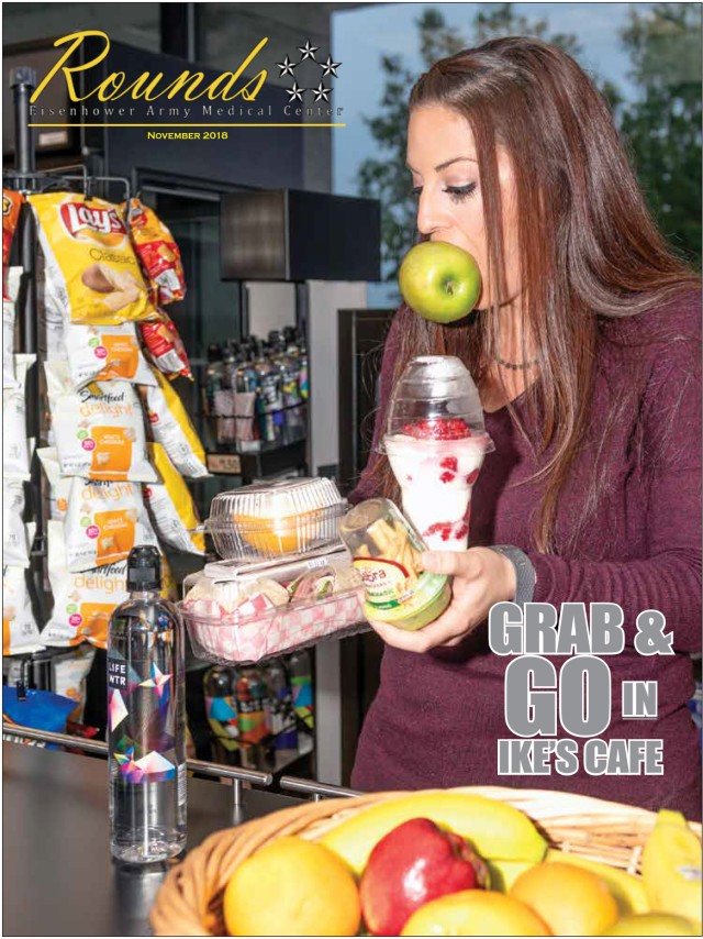 Eisenhower Army Medical Center's Rounds magazine - November