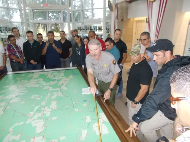 Studying the battlefield