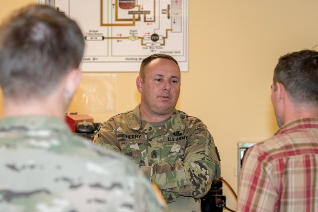 Combat veteran embraces new job as depot SGM