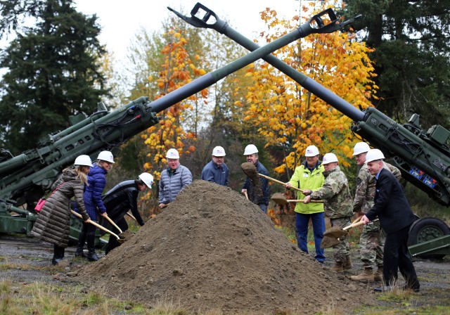 Washington National Guard breaks ground in Tumwater on new readiness center