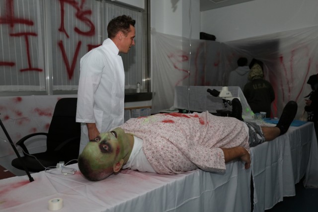 's Haunted Hangar attracts Camp Zama's community members