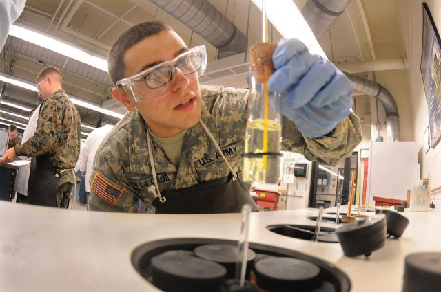 Examining fuel