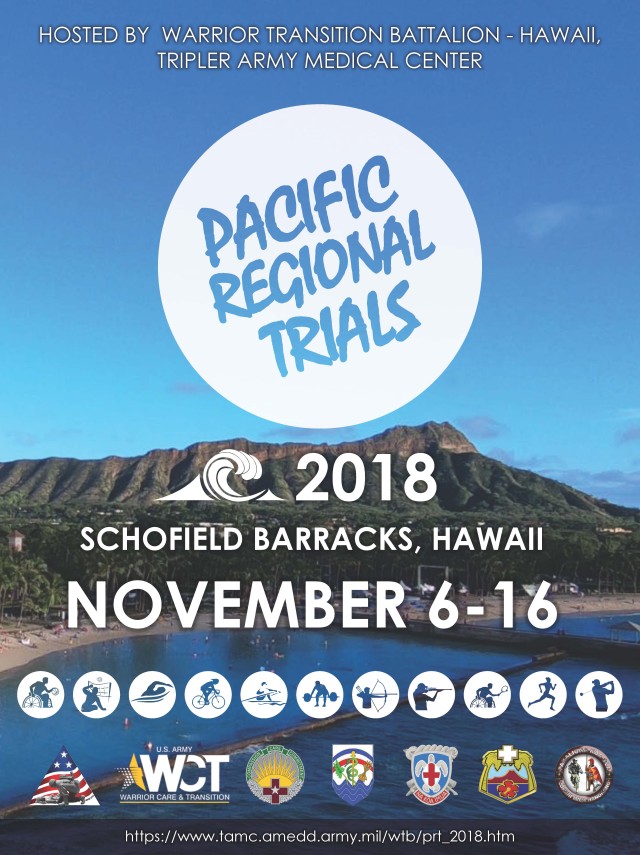 Pacific Regional Trials (Wounded Warrior Games) coming to Schofield Barracks Nov. 6-16