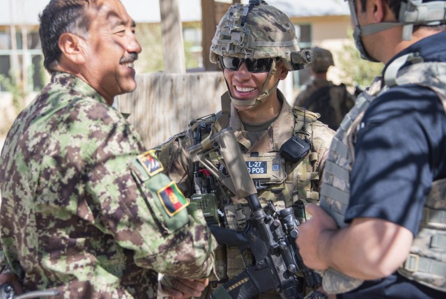 Advising at the corps and below, Soldiers ensure Afghans are ready to fight