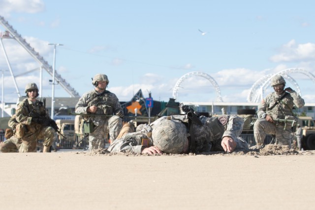 Engineers take charge in finding mines in exercise