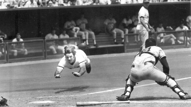 Legendary baseball star Pete Rose joins the Army in 1963