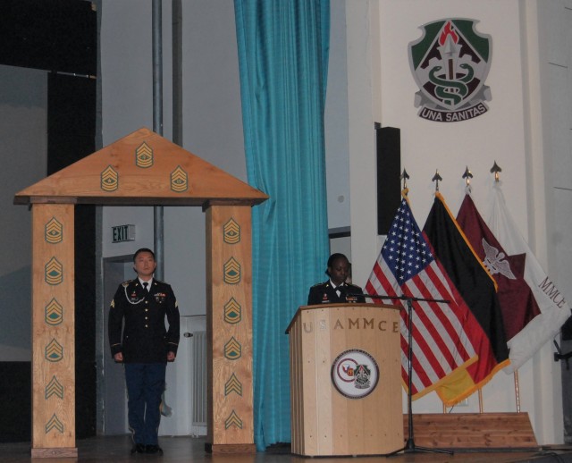 PHCE, USAMMCE and Bundeswehr welcome new NCOs at joint induction ceremony