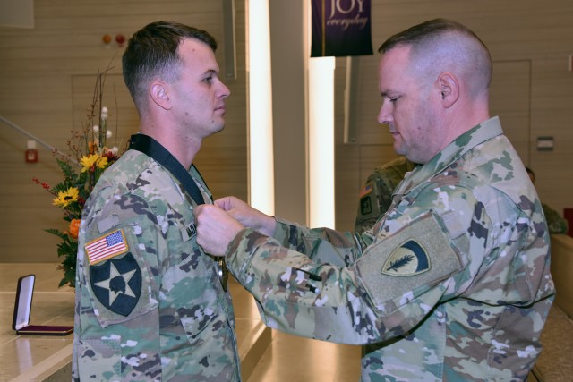 Staff Sgt. Christopher Stout Medal