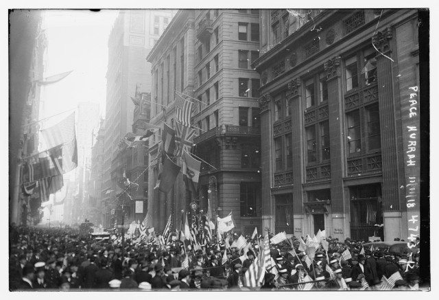 Celebrations and death marked last day of World War I at home and in France for New Yorkers