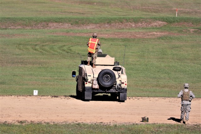 Soldiers complete range training with M2 at Fort McCoy