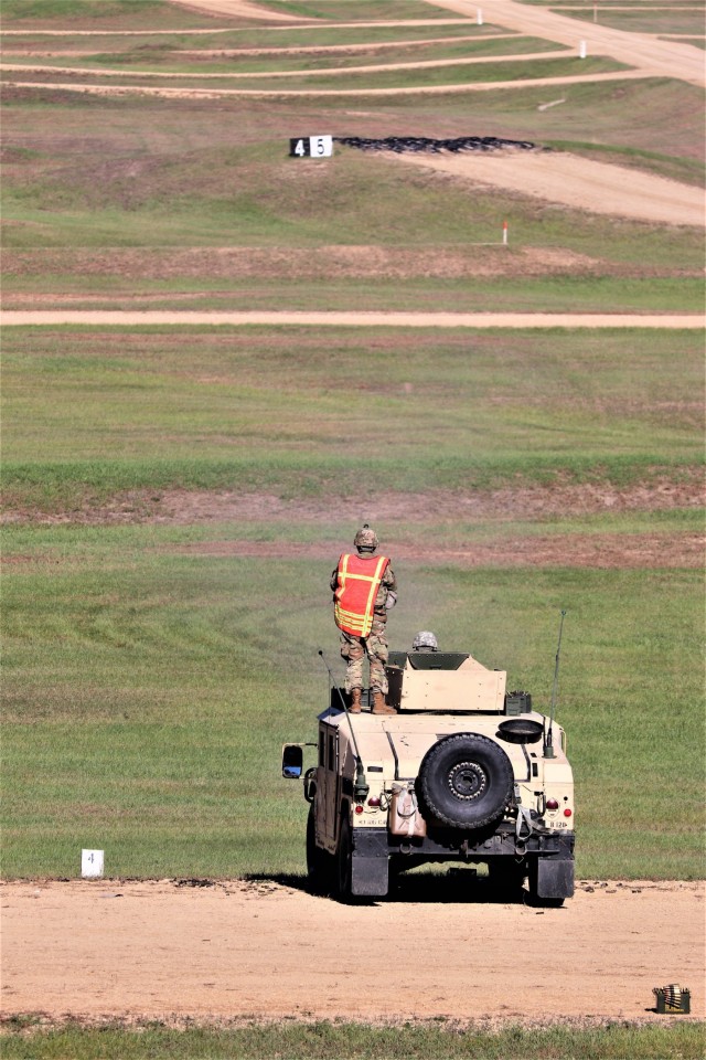 Soldiers complete range training with M2 at Fort McCoy