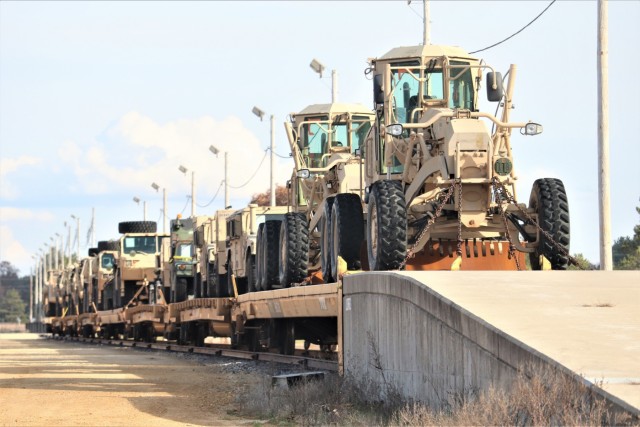 Fort McCoy supports Resolute Castle rail movement