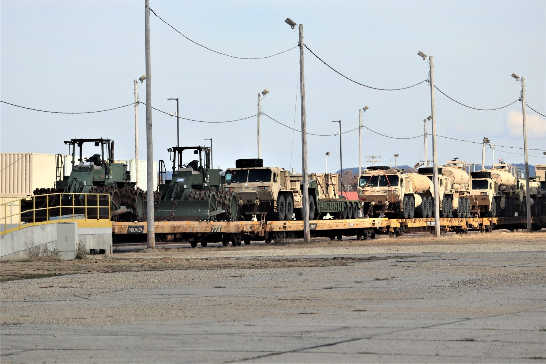 Fort McCoy supports Resolute Castle 2018 rail movement Article The