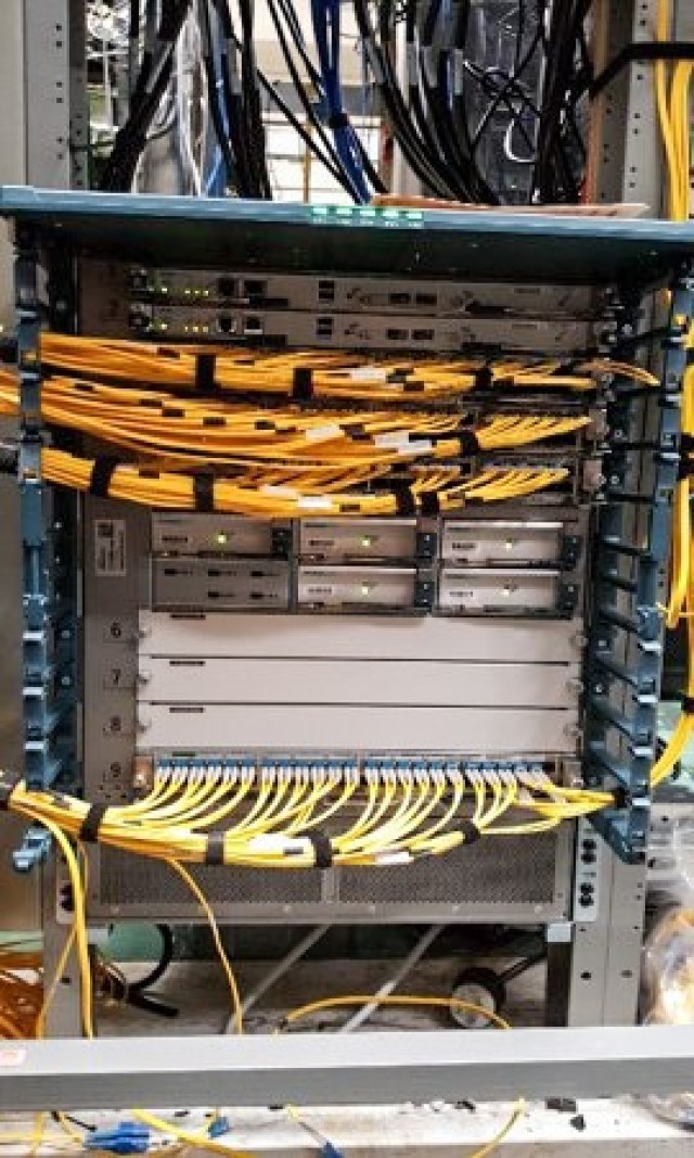 New Network Switch at Sunny Point