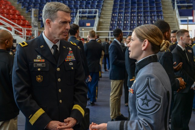 Army generals engage with cadets in annual development conference