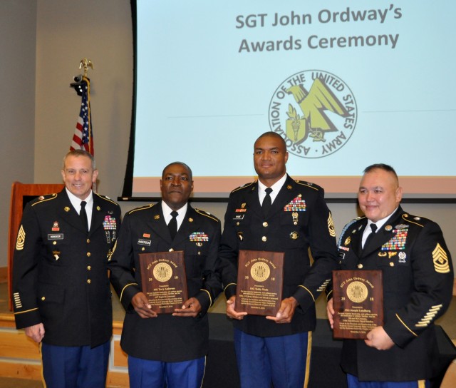 First sergeants honored with historical award | Article | The United ...