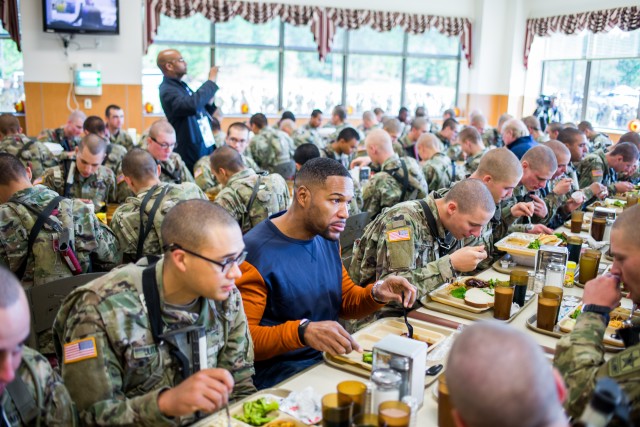 Strahan at DFAC