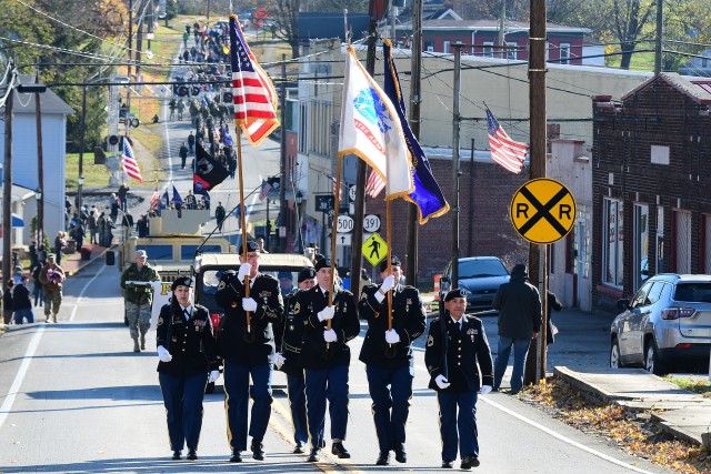 Fort Knox, surrounding communities celebrate a centennial Veterans Day with parades