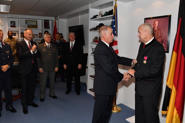 U.S. Secretary of Defense Awards the Legion of Merit to Marshall Center's Austrian Chair 