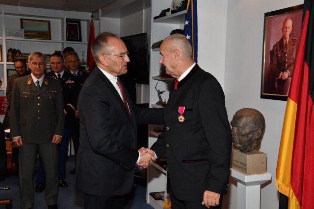 U.S. Secretary of Defense Awards the Legion of Merit to Marshall Center's Austrian Chair