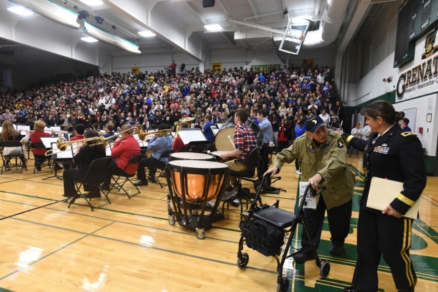 Local Chicago-land high school honors its veterans