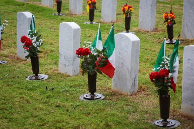 German and Italian Memorial Day Ceremony