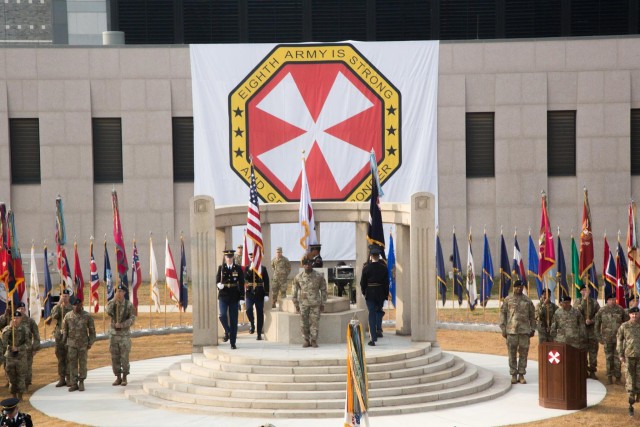 Eighth Army change of responsibility