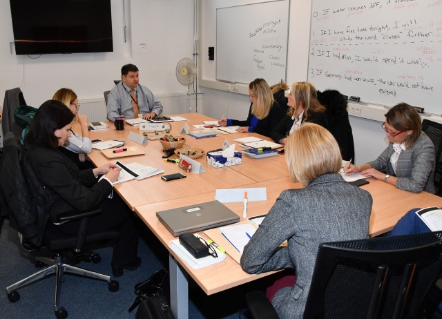 Marshall Center's English Course Fine-Tunes the 'Language of Diplomats'