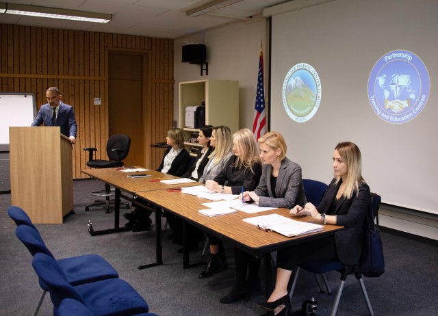 Marshall Center's English Course Fine-Tunes the 'Language of Diplomats'