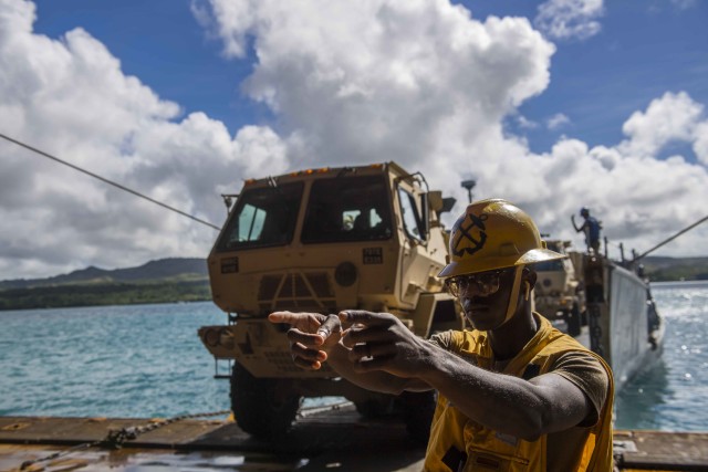 Guam National Guard plays role in moving supplies to Saipan