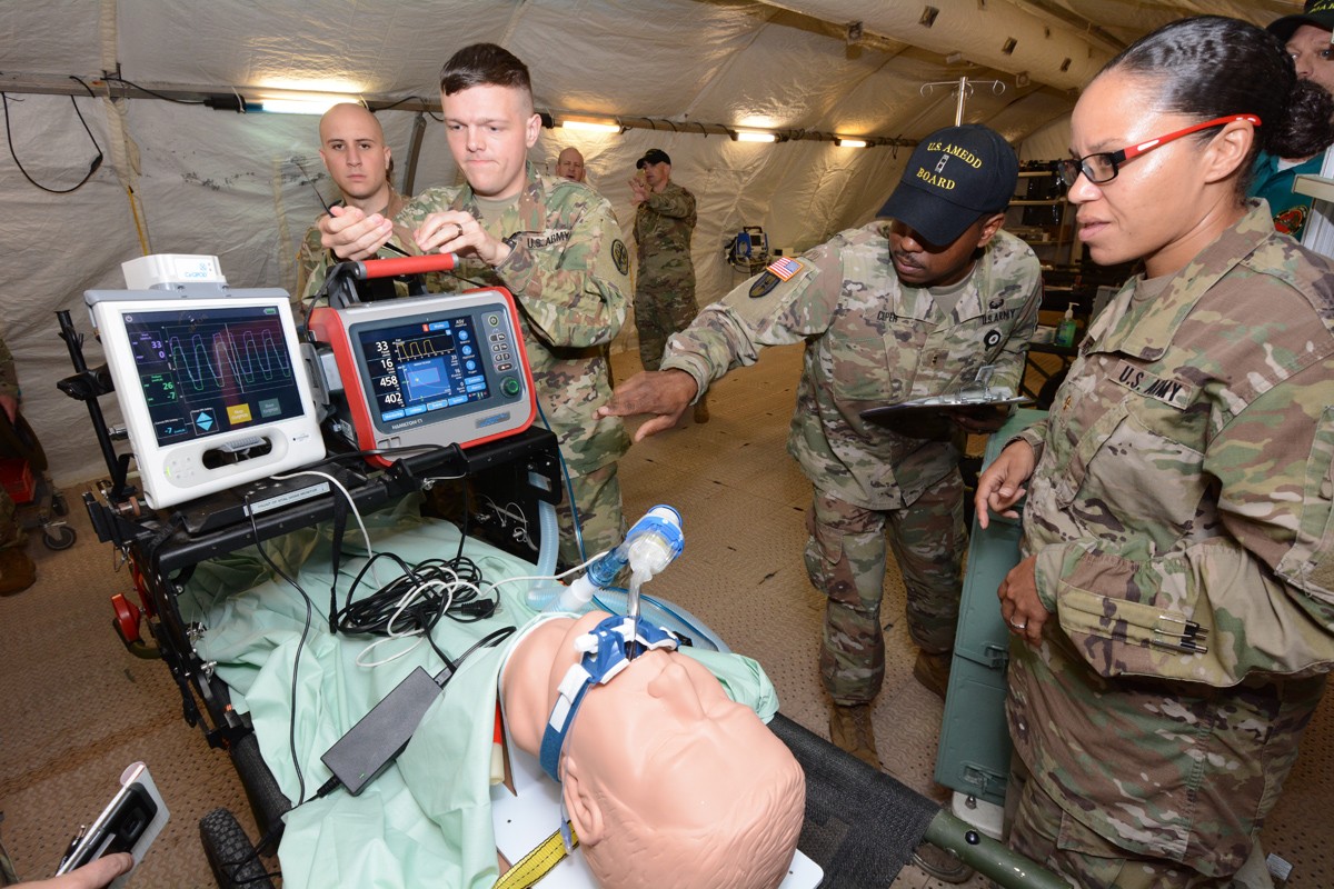 Army Medical Department Board tests intrathoracic pressure regulation ...