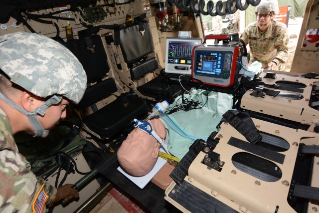 Army Medical Department Board test intrathoracic pressure regulation therapy