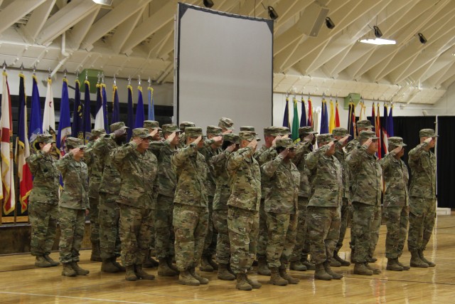 1st TSC Red Team and Alpha Company Deploy to Kuwait
