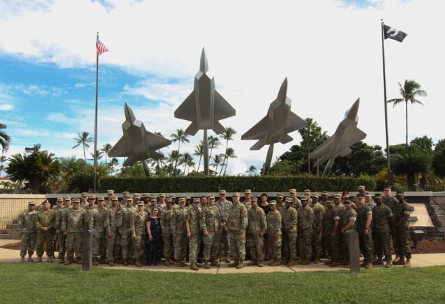 The 175th Financial Management Support Center, 8th Theater Sustainment Command, hosted the 2018 Joint Pacific Financial Management Symposium at Hickam Airforce Base, Honolulu, HI. Nov 15-17